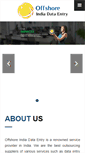 Mobile Screenshot of offshoreindiadataentry.com